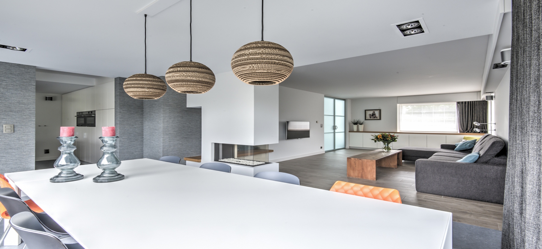 Realisatie inrichting woning Wommelgem - Helga Interieur